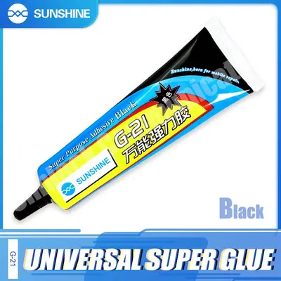 SUNSHINE G21 Multipurpose glue black
