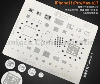 Relife Stencil IP 11|Pro|Max-A13 T:0.13