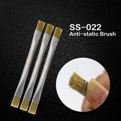 SUNSHINE SS-022 PCB Rework ESD Anti Static Dust Brush For Mobile Phone Tablet PCB BGA Repair Soldering