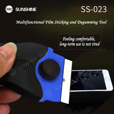 SUNSHINE S-023 Multipurpose Film Sticking Degumming Tool The screen defoaming and Degumming Set