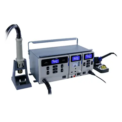 ATTEN MS-300 Hot Air Gun 3 in 1 SMD Soldering Rework Station With 3A Power Supply