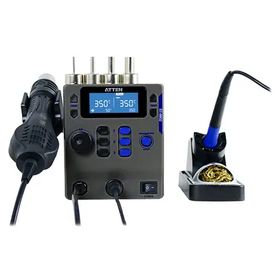 ATTEN ST-8802 2 in 1 professional BGA Digital display SMD Soldering Station With Hot Air Gun