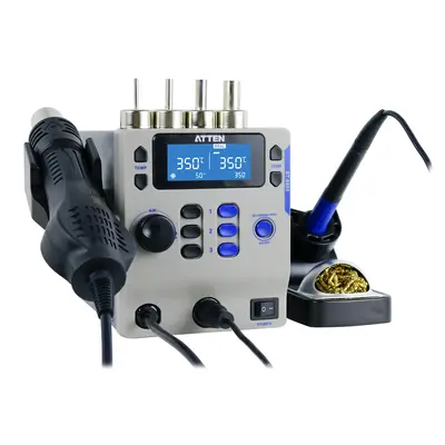ATTEN ST-8802 2 in 1 professional BGA Digital display SMD Soldering Station With Hot Air Gun