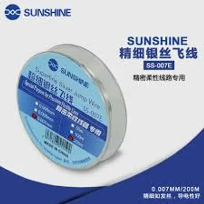 SUNSHINE SS-007  SILVER JUMP WIRE-7MM