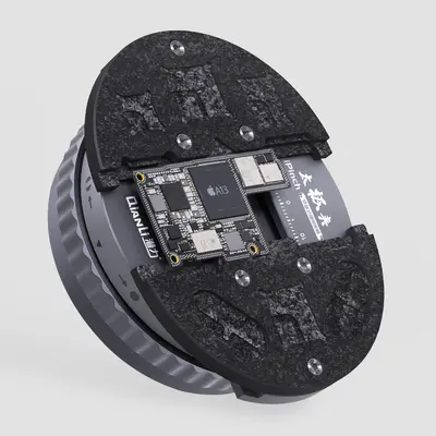 Qianli iPinch Motherboard Universal Temperature Resistant Material Easy Chip Glue Removal Double Axis Fixture Phone Repair Tools