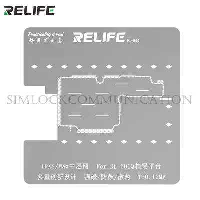 PRECISION BGA STENCILS RL-044 IPXS|Max(For RL-601Q)