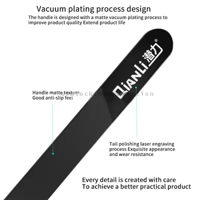 Qianli iNeezy FX-03 Stainless Steel Extra-sharp Thickened Tweezers Pointed Tweezers