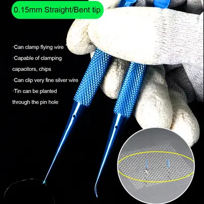 RELIFE RT-15C Titanium Alloy Ultra-Precision Tweezers