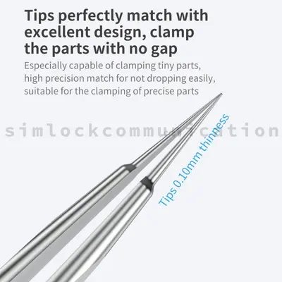 Qianli iNeeZy YX-01 Stainless Steel Extra-sharp Thickened Tweezers Pointed Tweezers