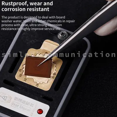 Qianli iNeeZy YX-01 Stainless Steel Extra-sharp Thickened Tweezers Pointed Tweezers