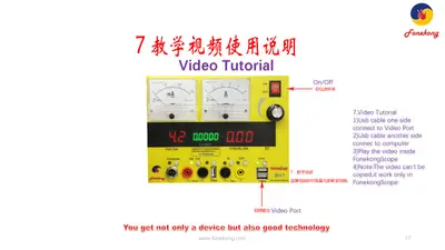 FoneScope 8 in1 (Fonekong)for troubleshooting cell phone laptops Shortkiller High precision current meter detect backlight