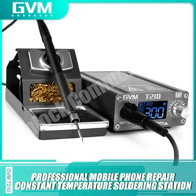T210 SOLDERING STATION Power by GVM