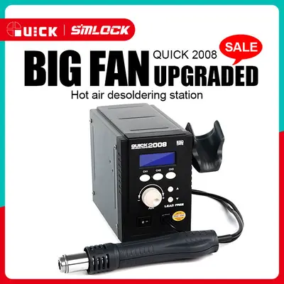 QUICK 2008 DESOLDERING STATION (100% Original)