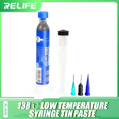 RELIFE RL-404S LOW TEMPERATURE SYRINGE TIN PASTE