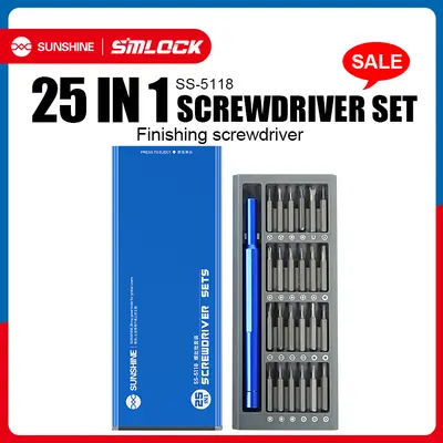 SS-5118 Sunshine 25 IN 1 FINISHING SCREWDRIVER