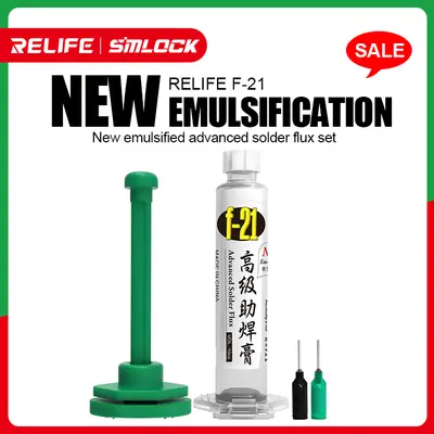 RELIFE F-21 New emulsified advanced solder flux set