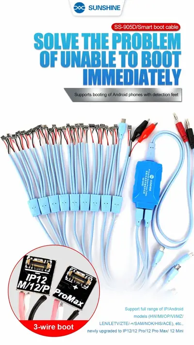 SMART IBOOT CABLE SUITABLE FOR IP AND ANDROID SS-905D