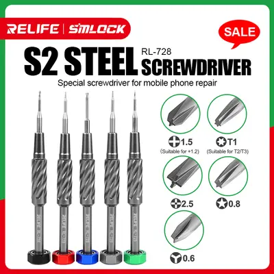 RELIFE  RL-728 S2 STEEL SCREWDRIVER (SINGLE PCS  PRICE)