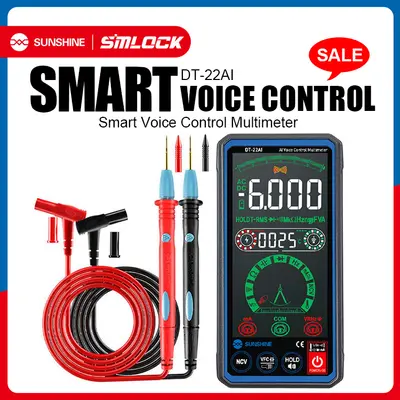SUNSHINE DT-22AI  INTELLIGENT VOICE MULTIMETER