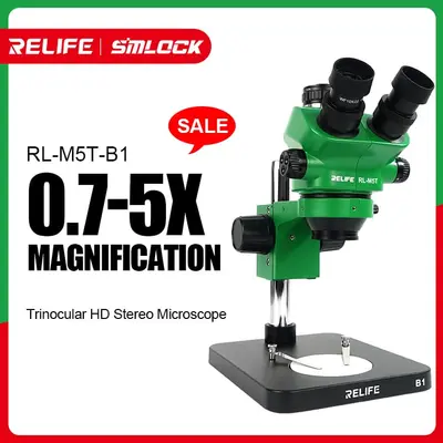RL-M5T-B1 (TRINOCULAR MICROSCOPE|GREEN)