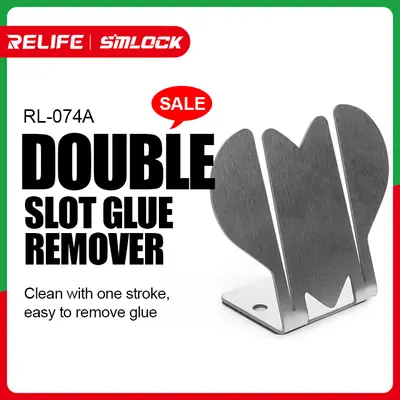RL-074A DOUBLE SLOT GLUE REMOVER