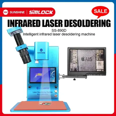 SS-890D INTELLIGENT INFRARED LASER DESOLDERING MACHINE