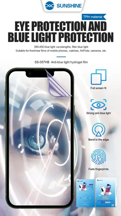 SUNSHINE SS-057HB ANTI-BLUE LIGHT HYDROGEL FILM SS-057HB