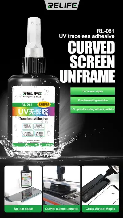 RELIFE RL-081 UV TRACELESS ADHESIVE