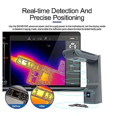 ShortCam II Thermal Camera Mini Foldable Portable PCB Rapid Diagnosis Instrument for Mobile Phone Motherboard