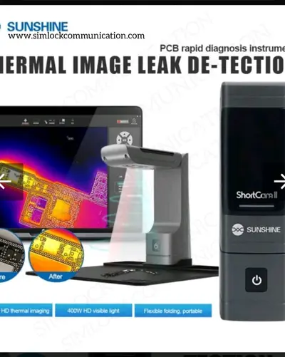 ShortCam II Thermal Camera Mini Foldable Portable PCB Rapid Diagnosis Instrument for Mobile Phone Motherboard