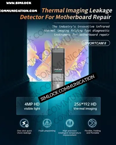 ShortCam II Thermal Camera Mini Foldable Portable PCB Rapid Diagnosis Instrument for Mobile Phone Motherboard