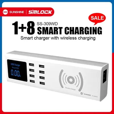 Sunshine SS-309WD 8 Port Smart Charger