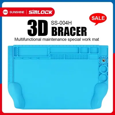 SUNSHINE SS-004H 3D ERGONOMIC SILICONE MAINTENANCE MAT