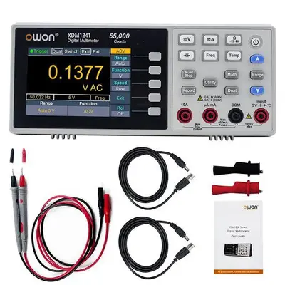 OWON XDM 1241-u Digital Multimeter with Battery