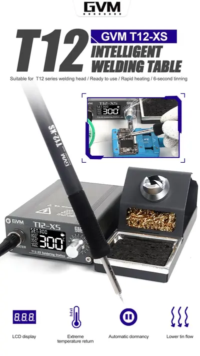 T12-XS GVM TEAM SOLDERING STATION