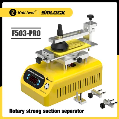 KaiLiWei F503Pro 7-inch Multifunctional LCD Screen Universal Rotating Separator Machine