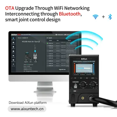 Aixun H310D 1000W Smart Hot Air Gun Heating Rework Station for BGA Repair 1000 watt