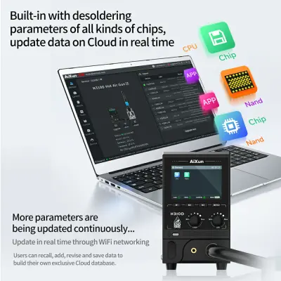 Aixun H310D 1000W Smart Hot Air Gun Heating Rework Station for BGA Repair 1000 watt