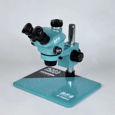 RF4 RF7050Pro 7-50X Synchronous Zoom Trinocular Stereo Microscope