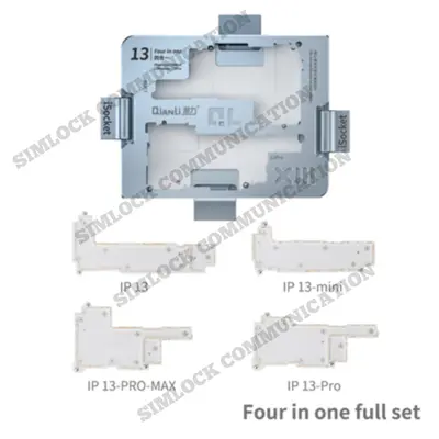 QianLi iSocket 13 Series 4-in-1 Motherboard Layered Test Fixture for iPhone 13 Mini|13|13 Pro|13Pro Max