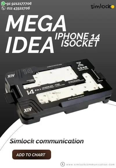 QIANLI MEGA-IDEA 8 in 1 Precision Motherboard Separation Fixture for iPhone 14|14 Plus|14 Pro|14 Pro Max