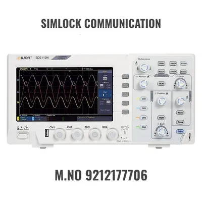 OWON SDS1104 Digital Oscilloscope- 100 Mhz, 4 Channel