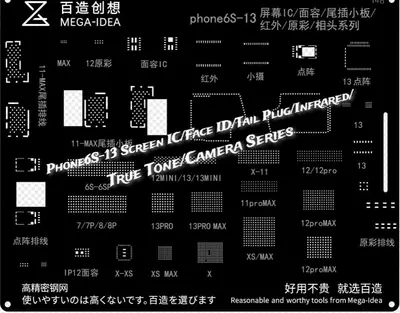 Phone6S-13 Screen IC|Face ID|Tail Plug|Infrared|True Tone|Camera Series