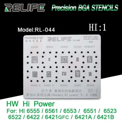 Relife-Precision-Bga-Stencils-Rl-044-for-Huawei-Hi1-