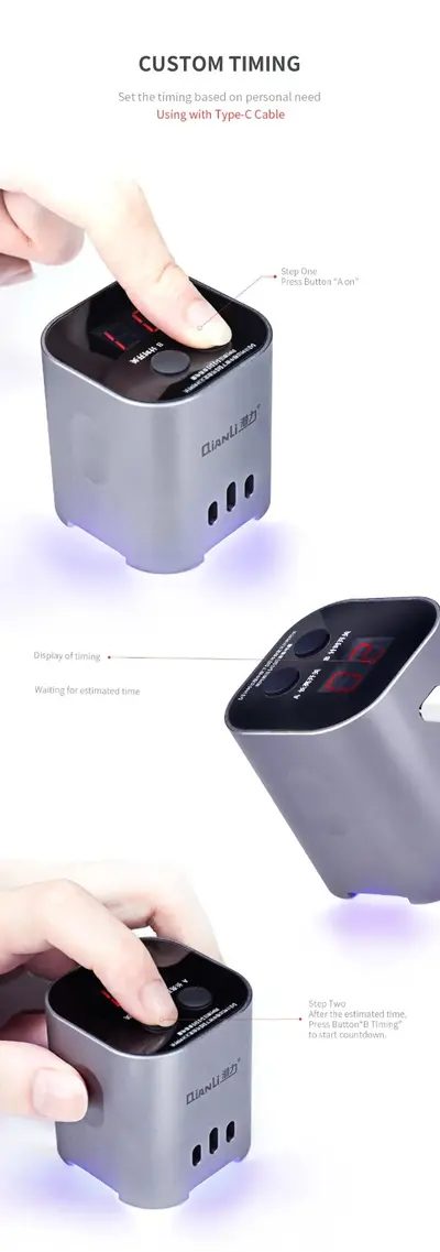 QIANLI IUV INTELLIGENT GREEN OIL CURING LAMP