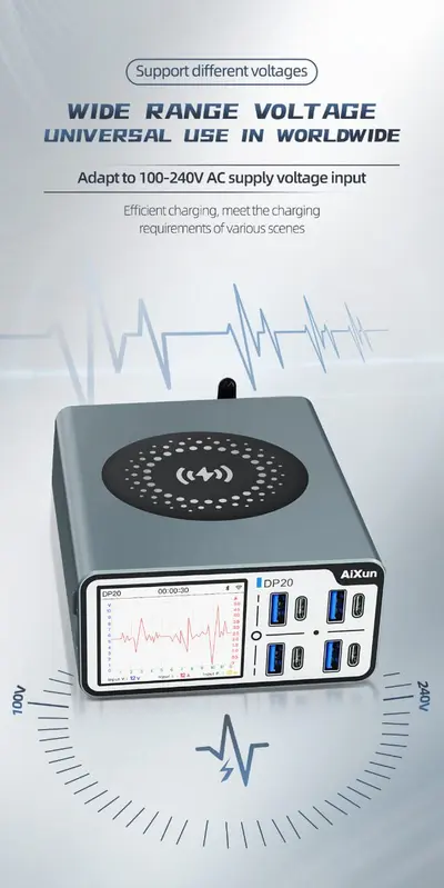 Aixun New Released DP20 Desktop Smart Fast Charger
