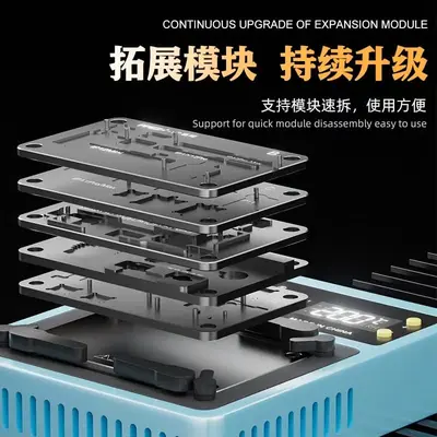 PPD W520 Intelligent Motherboard Heating Platform for iPhone 11 to 14Pro Max & AirPods