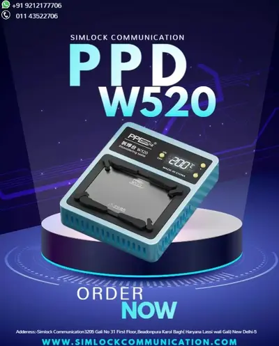 PPD W520 Intelligent Motherboard Heating Platform for iPhone 11 to 14Pro Max & AirPods