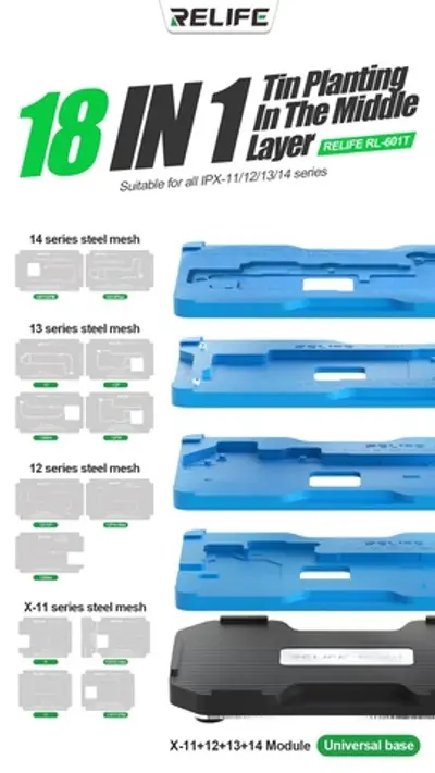 RL-601MA iPhone 6~15 Pro Max CPU Planting Tin Platform