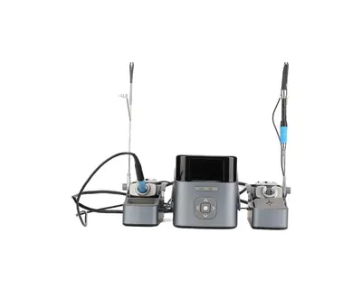 T420D 200W Dual Channel Soldering Station with T245|T210|T115 Handles for Electronics